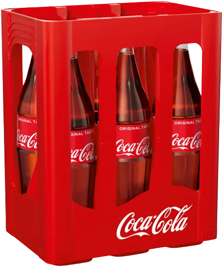 [02-0198] Coca Cola GLASS ( 6 x 1 L )