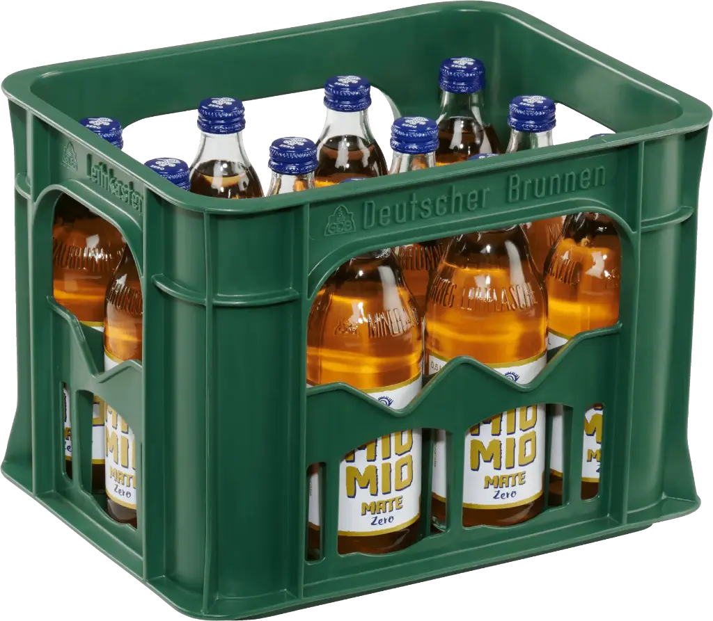 [02-0214] Mio Mio Mate Zero  GLASS ( 12 x 0,5 L )