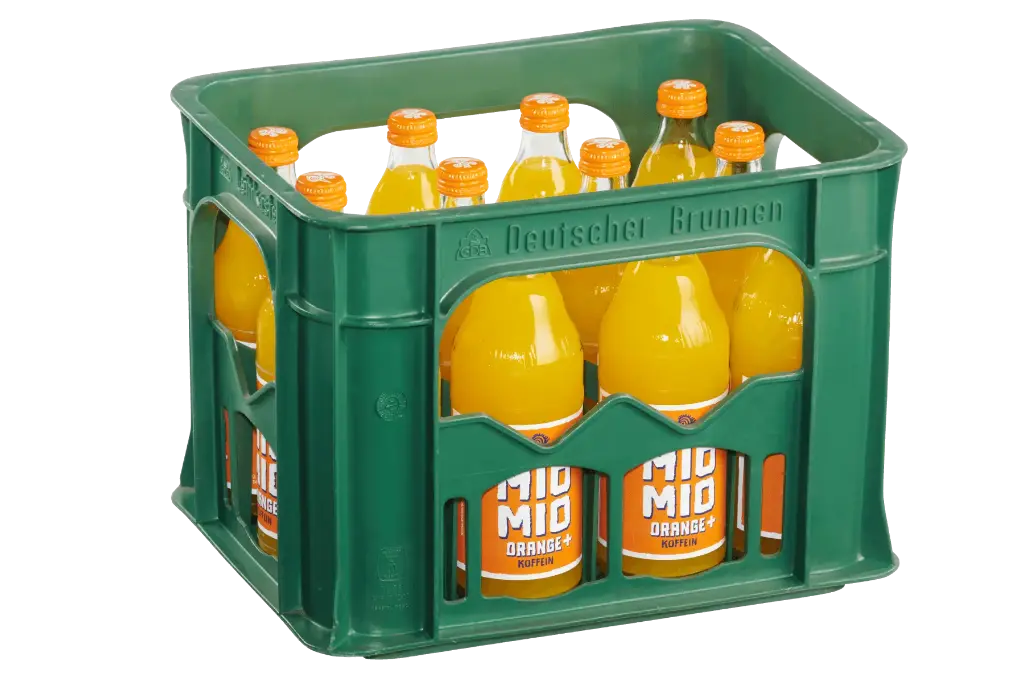 [02-0216] Mio Mio Orange  GLASS ( 12 x 0,5 L )