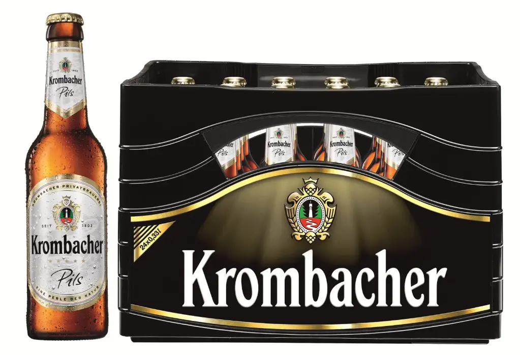 [02-0132] Krombacher Pils  GLASS ( 24 x 0,33 L )