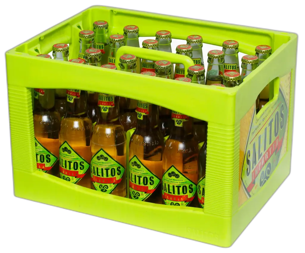 [02-0143] Salitos Tequila  GLASS ( 24 x 0,33 L )