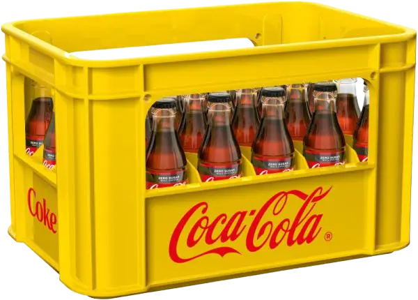 [02-0157] Coca Cola Zero   GLASS ( 24 x 0,2 L )
