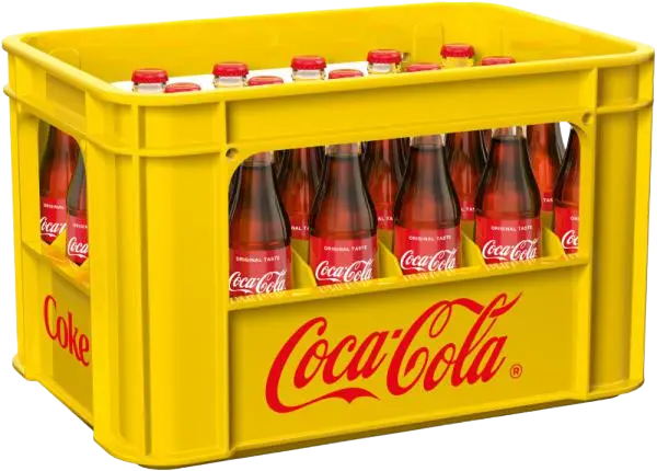 [02-0162] Coca Cola   GLASS ( 24 x 0,33 L )