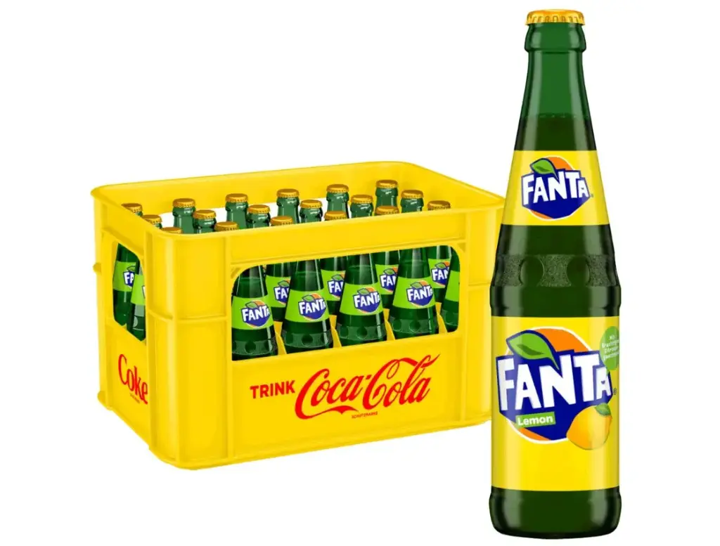 [02-0249] Fanta Lemon   GLASS ( 24 x 0,33 L )