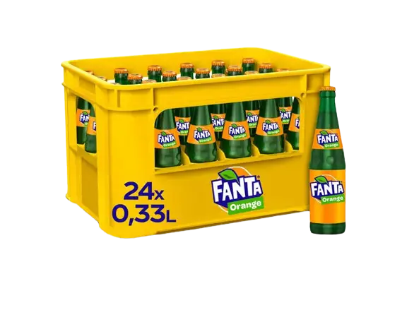 [02-0165] Fanta   GLASS ( 24 x 0,33 L )