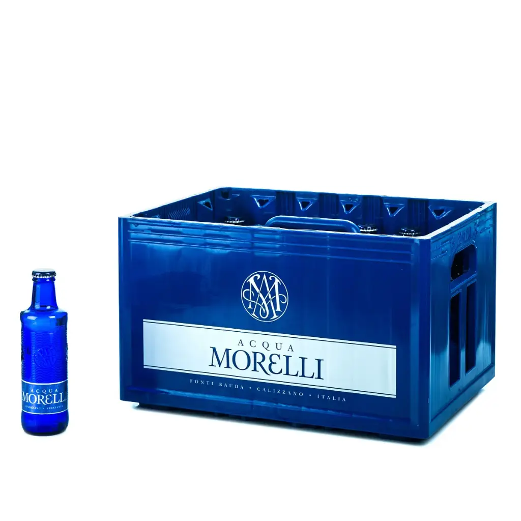 [02-0064] Aqua Morelli Sprudel  GLASS ( 24 x 0,25 L )