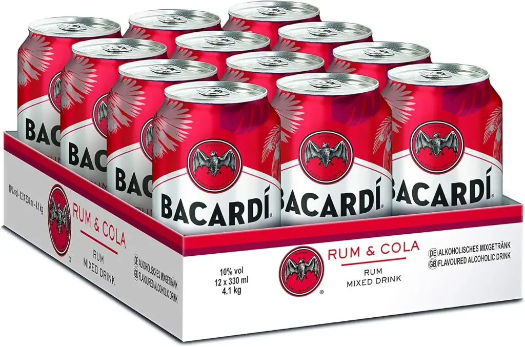 Bacardi Coke  DOSE ( 12 x 0,33 L )