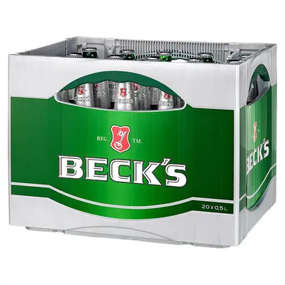 [02-0084] Becks  GLASS ( 20 x 0,5 L )