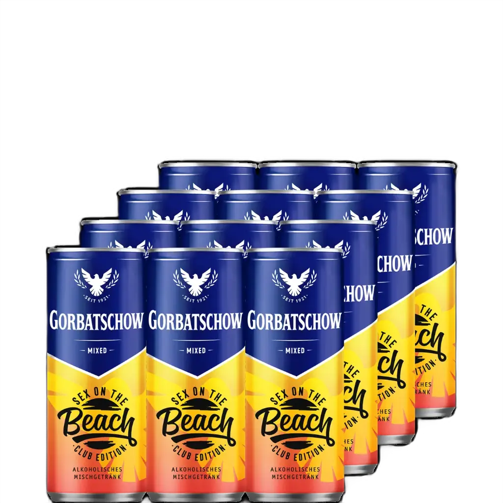 [01-0016] Gorbatschow Sex On The Beach  DOSE ( 12 x 0,33 L )