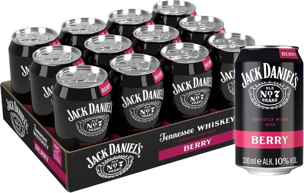 [01-0020] Jack Daniels Berry  DOSE ( 12 x 0,33 L )