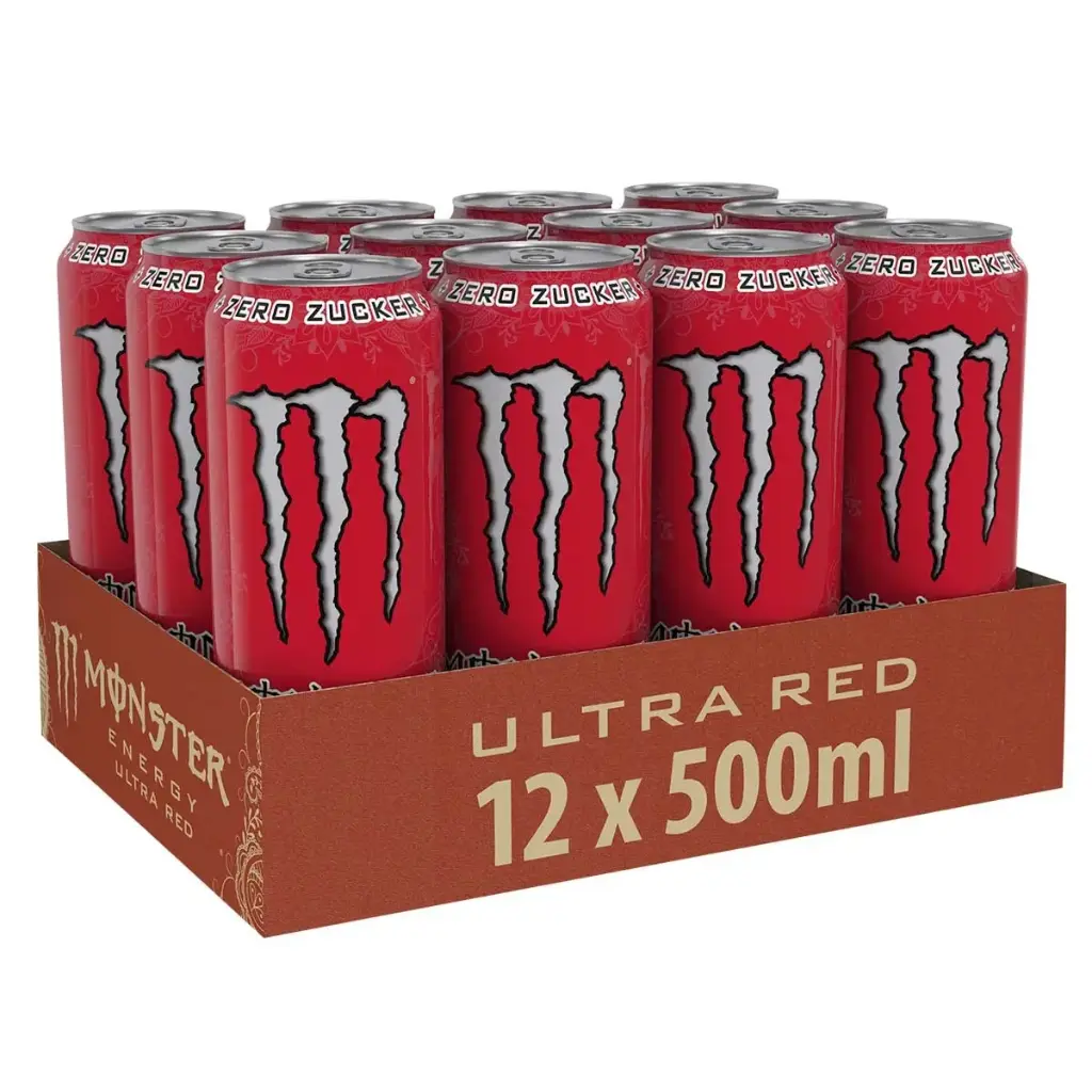 [01-0109] Monster Ultra Red  DOSE ( 12 x 0,5 L )