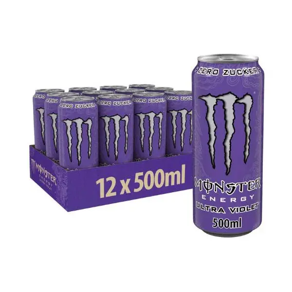 [01-0108] Monster Ultra Violet  DOSE ( 12 x 0,5 L )