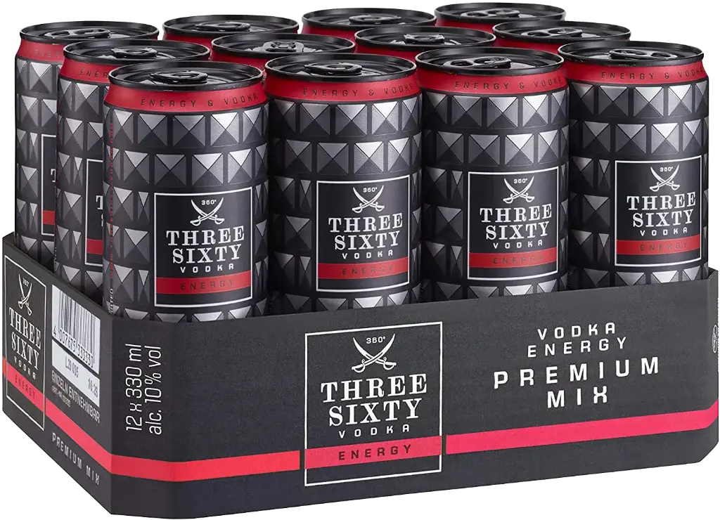 [01-0038] Three Sixty Energy  DOSE ( 12 x 0,33 L )