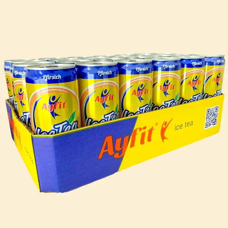 [01-0051] Ayfit Ice Tea Pfirsich  DOSE ( 24 x 0,33 L )
