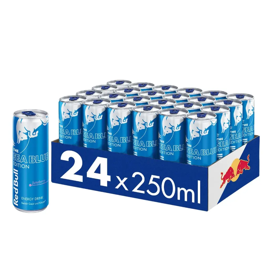 [01-0149] Red Bull Sea Blue (Juneberry)( 24 x 0.25L )