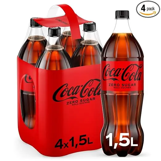 [03-0002] Coca Cola Zero   PEW ( 4 x 1,5 L )