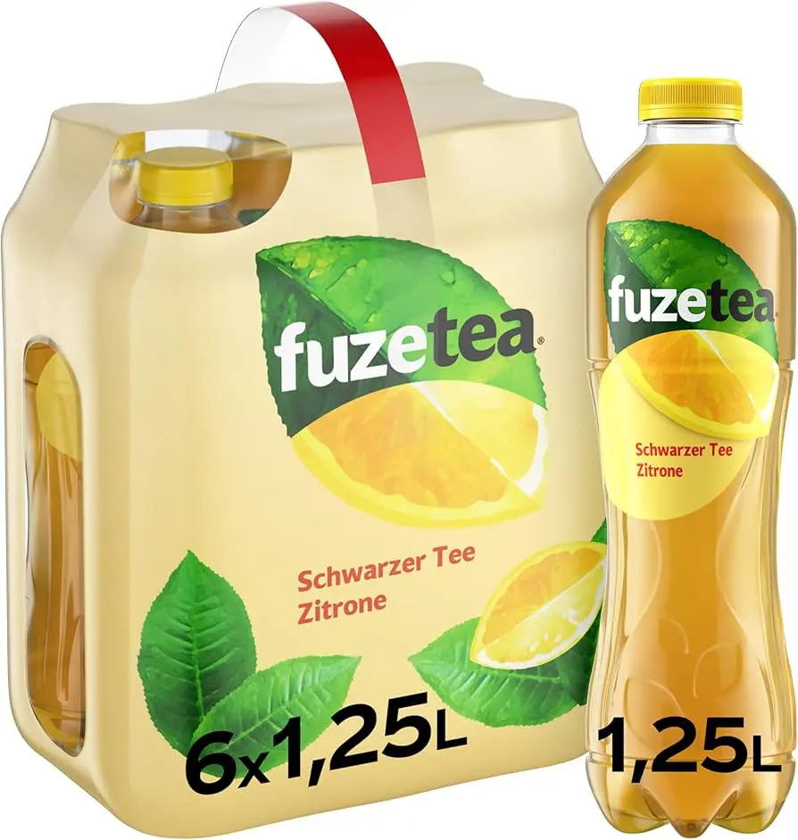 [03-0142] Fuze Tea Zitrone   PEW ( 6 x 1,25 L )