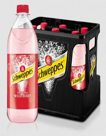 [03-0028] Schweppes Wild Berry  PET ( 6 x 1 L )