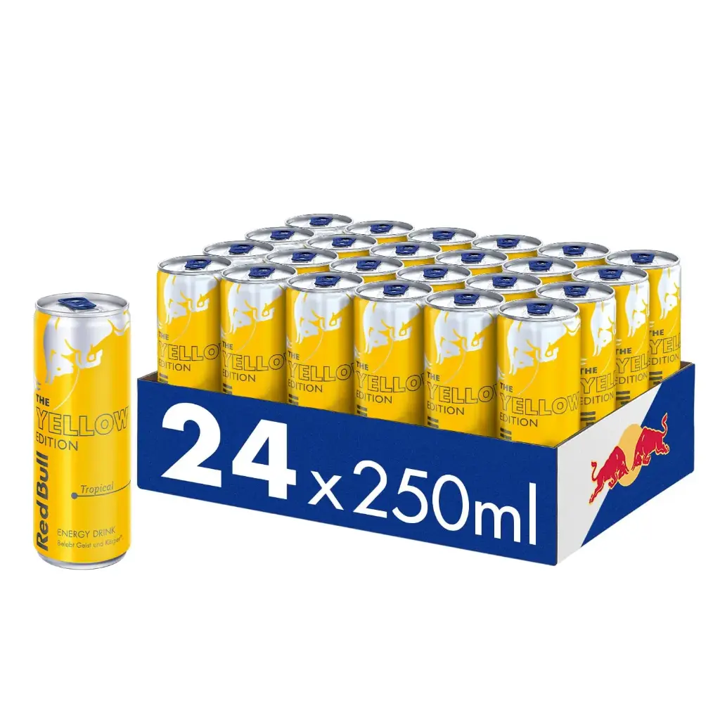 [01-0138] Red Bull Yellow (Tropical)( 24 x 0.25L )