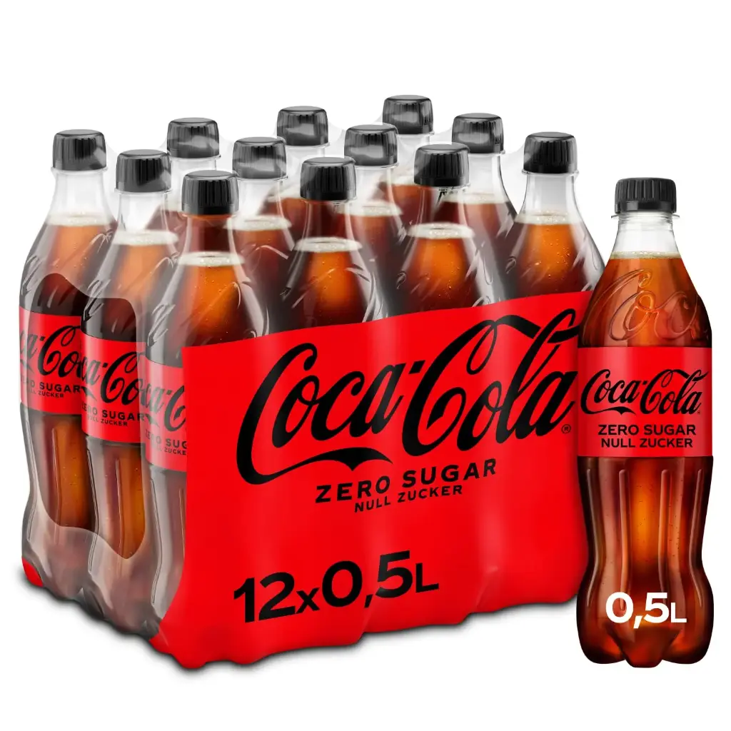 [03-0050] Coca Cola Zero   PEW ( 12 x 0,5 L )