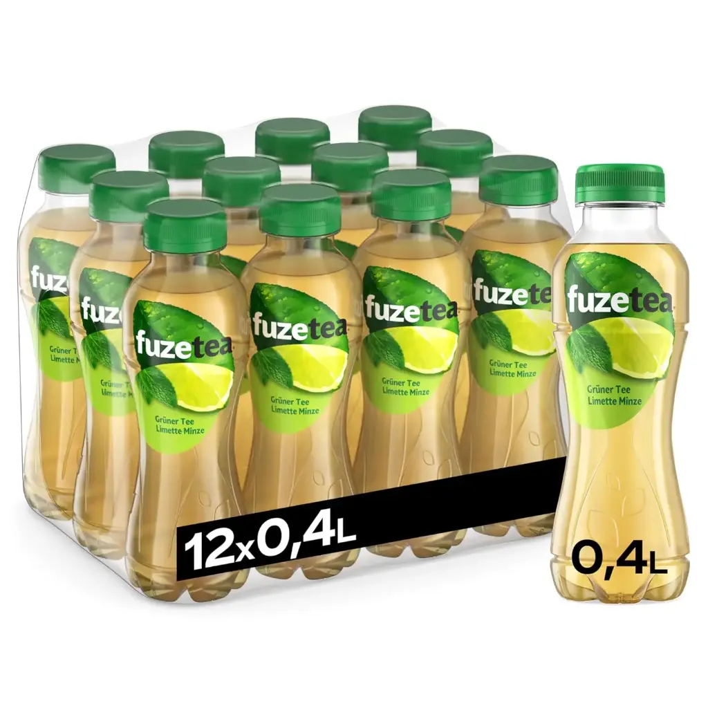 [03-0101] Fuze Tea Limette Minze   PEW ( 12 x 0,4 L )