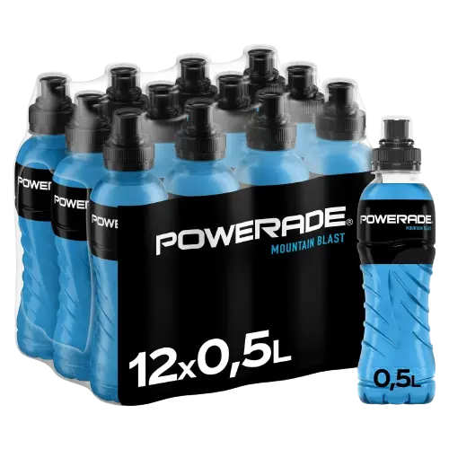 [03-0037] Powerade Mountain Blast   PEW ( 12 x 0,5 L )