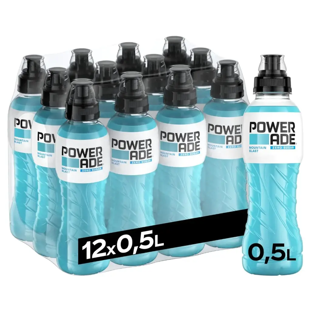 [03-0143] Powerade Mountain Blast Zero   PEW ( 12 x 0,5 L )