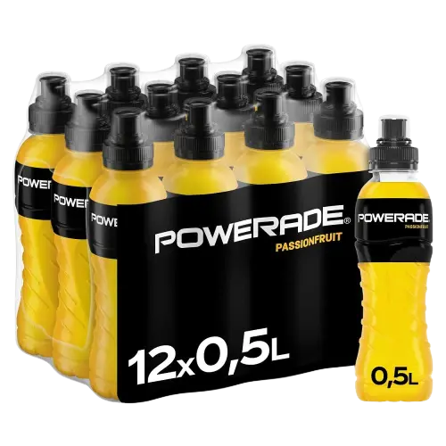 [03-0038] Powerade Passion Fruit   PEW ( 12 x 0,5 L )