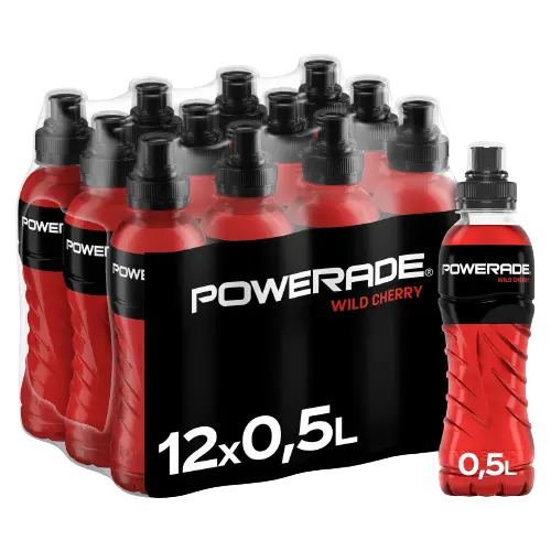 [03-0039] Powerade Wild Cherry   PEW ( 12 x 0,5 L )