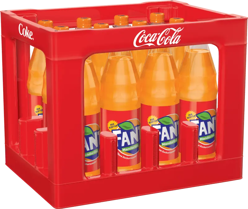 [03-0150] Fanta Mandarin  PET ( 12 x 1 L )