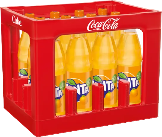 [03-0063] Fanta Orange  PET ( 12 x 1 L )