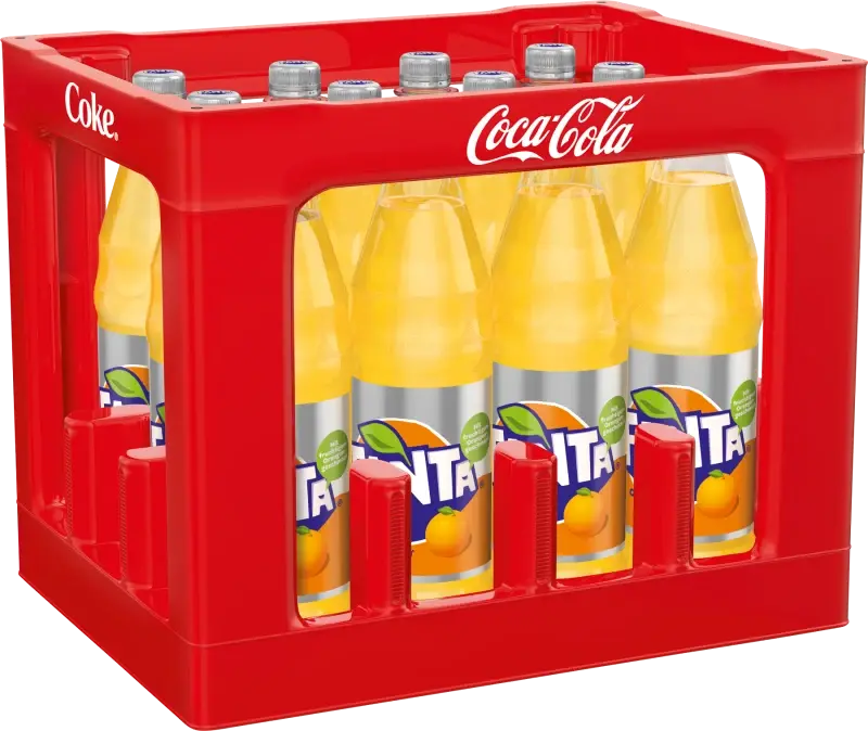 [03-0094] Fanta Orange Zero  PET ( 12 x 1 L )