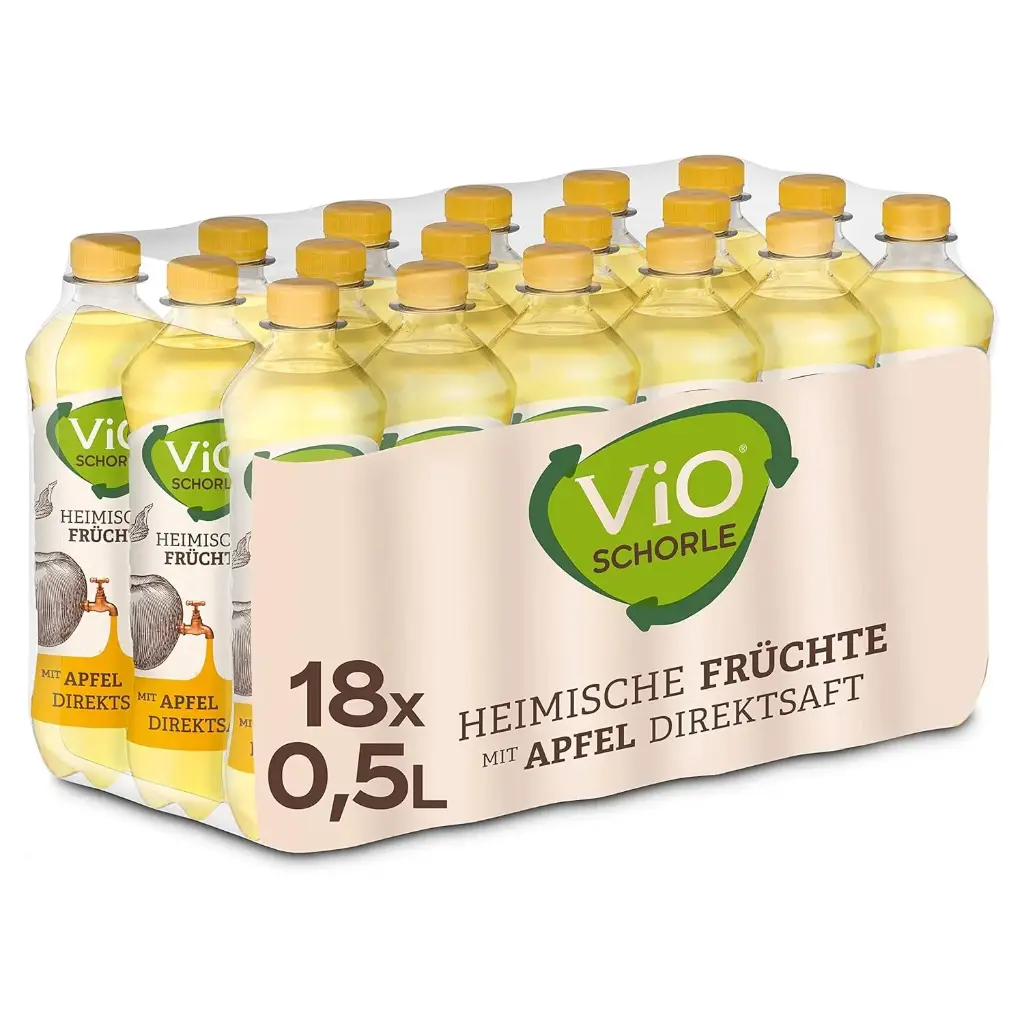 [03-0100] Vio Bio Apfelschorle   PEW ( 18 x 0,5 L )