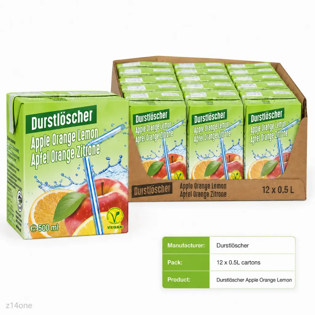 [04-0019] Durstloscher Apel Orange Zitrone ( 12 x 0.50L )