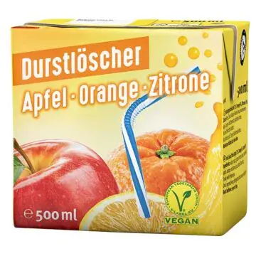 [04-0019] Durstloscher Apel Orange Zitrone ( 12 x 0.50L )