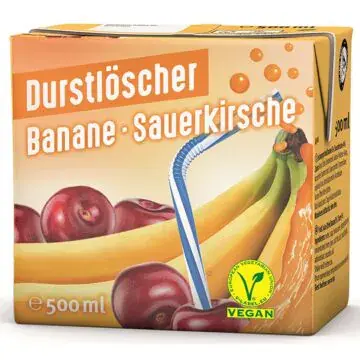 [04-0020] Durstloscher Banane Sauerkirsche ( 12 x 0.50L )