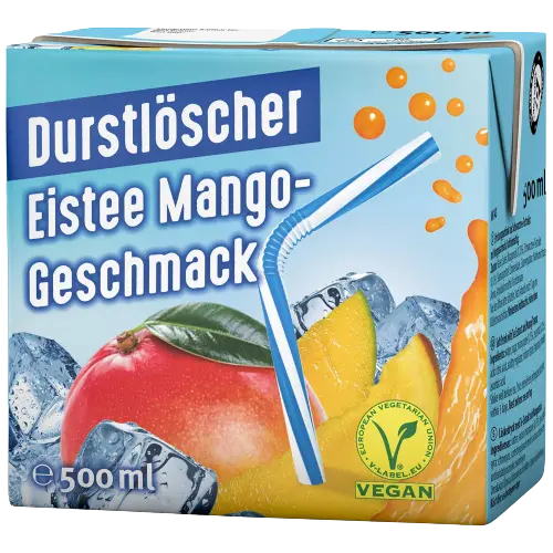[04-0017] Durstloscher Eistee Mango ( 12 x 0.50L )