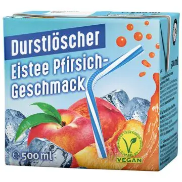 [04-0012] Durstloscher Eistee Pfirsich ( 12 x 0.50L )