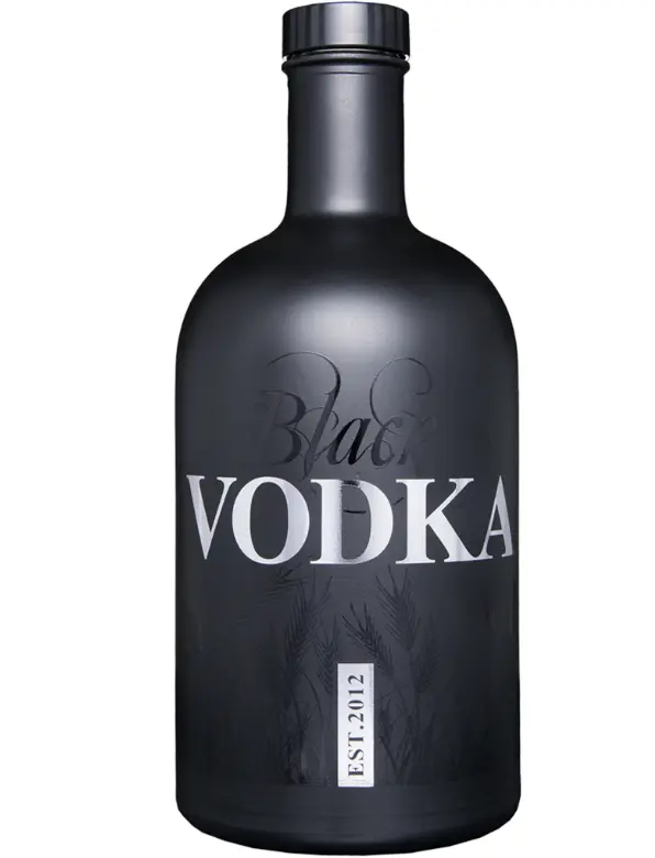 Glanzloser Black Vodka 40% Vol. 0.7 L