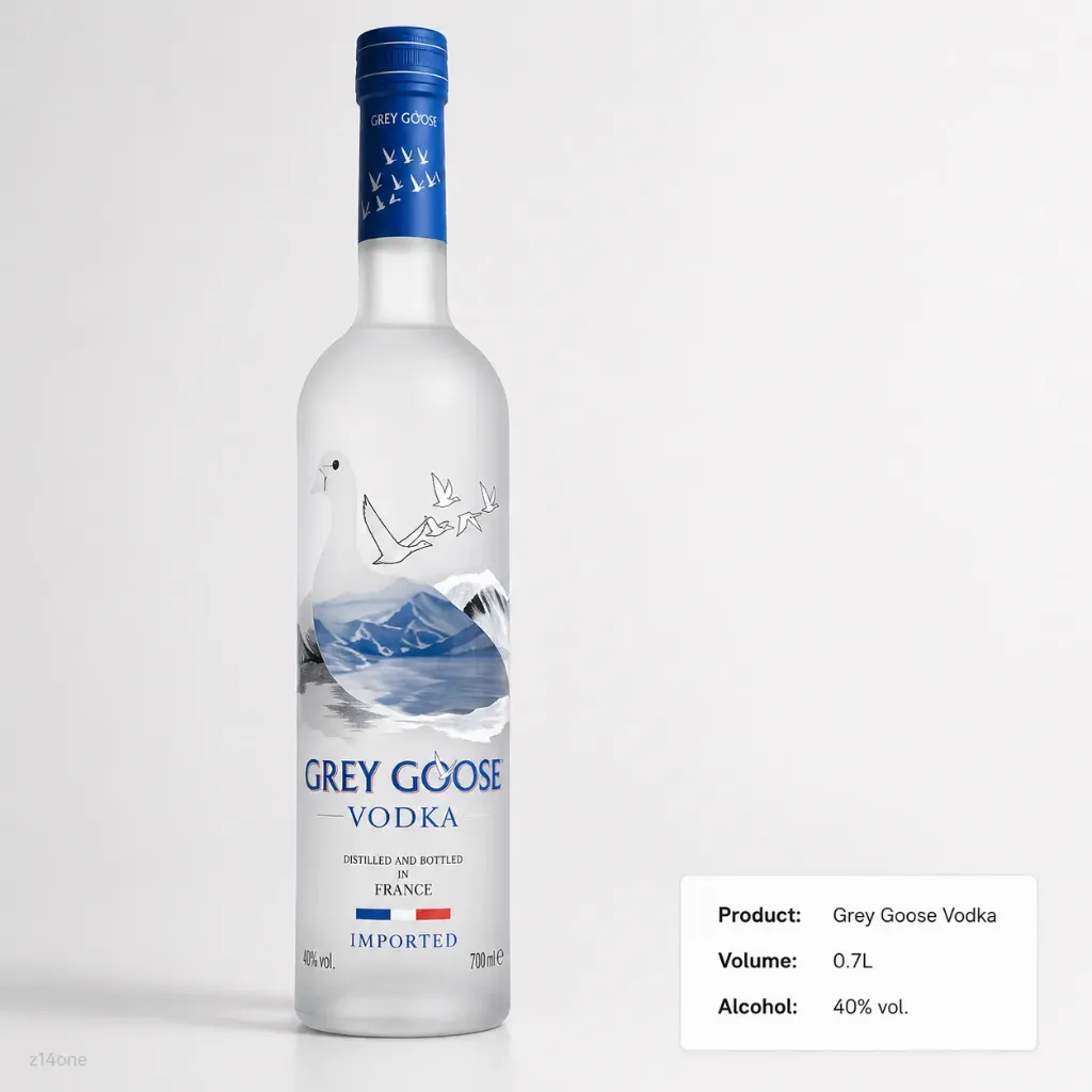 [04-0080] Grey Goose Vodka 40% Vol. 0.7 L