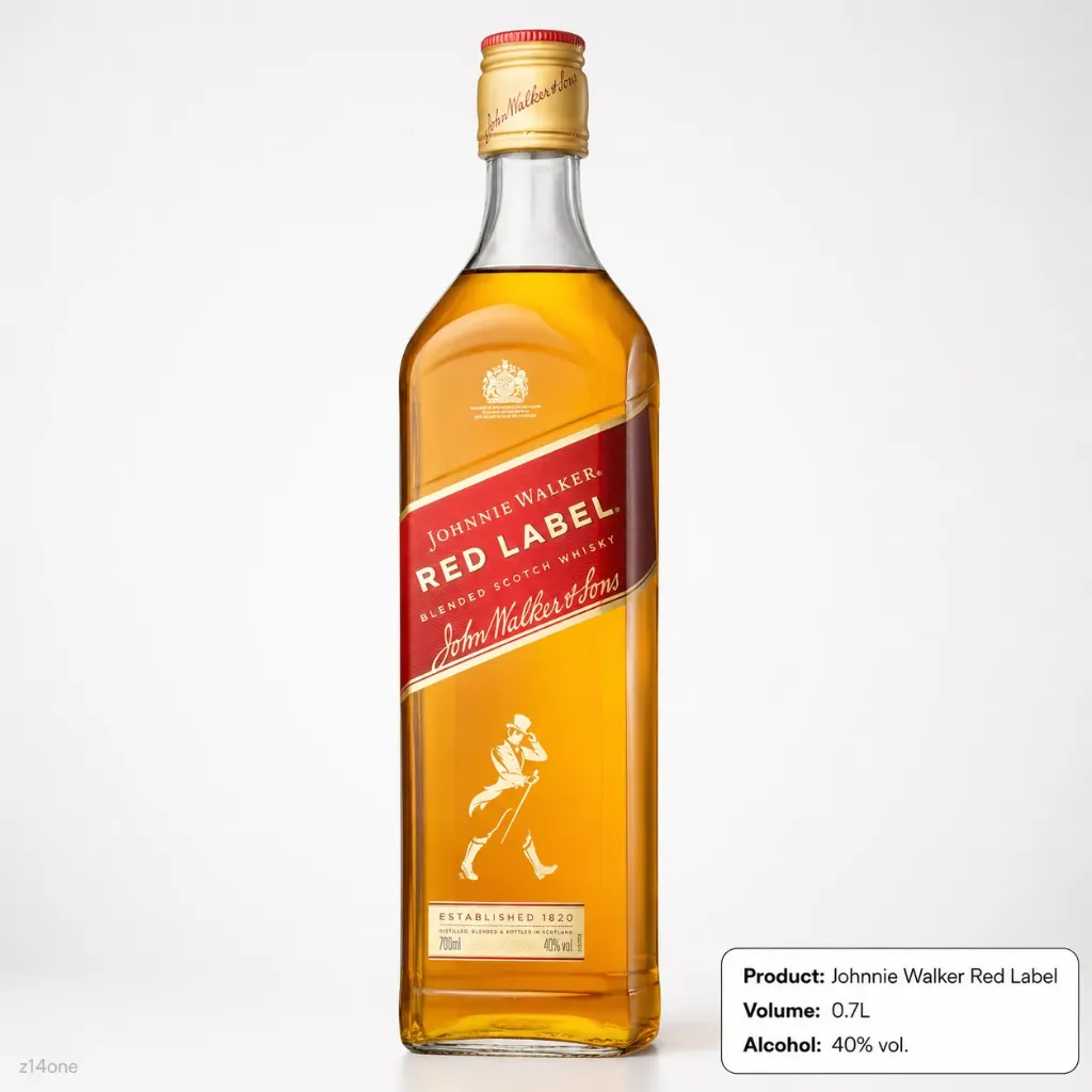 [04-0087] Johnnie Walker Red Label 40% Vol. 0.7 L