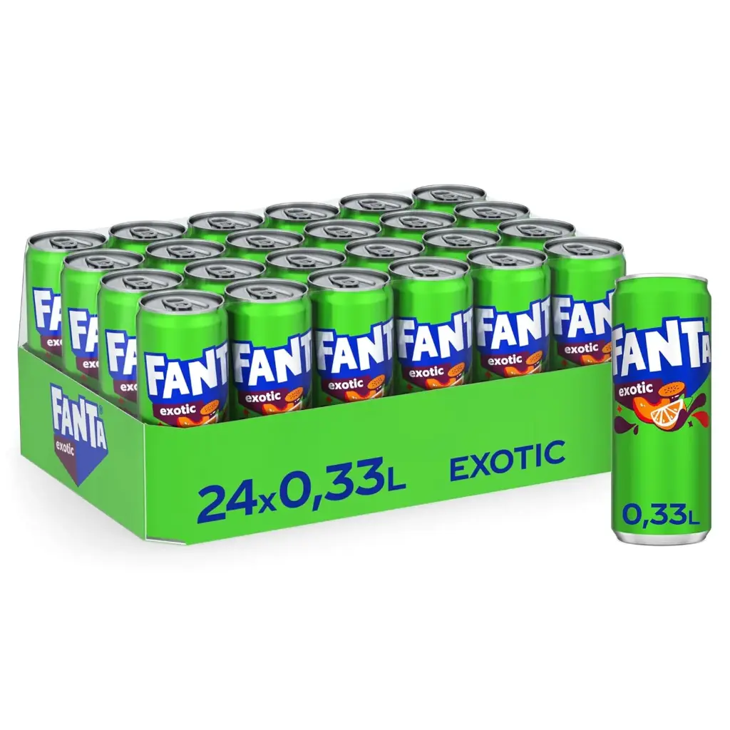 [01-0089] Fanta Exotic  DOSE ( 24 x 0,33 L )