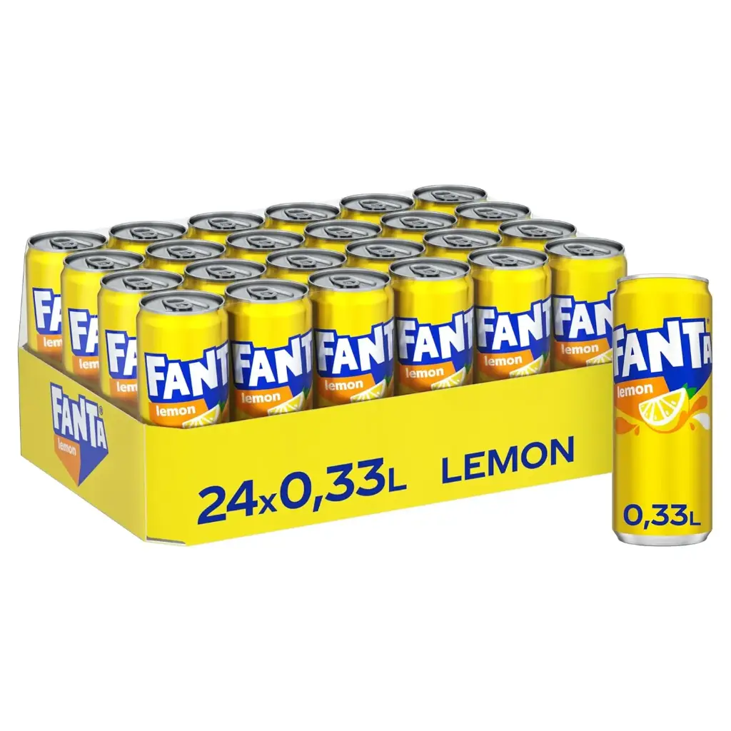 [01-0130] Fanta Lemon  DOSE ( 24 x 0,33 L )