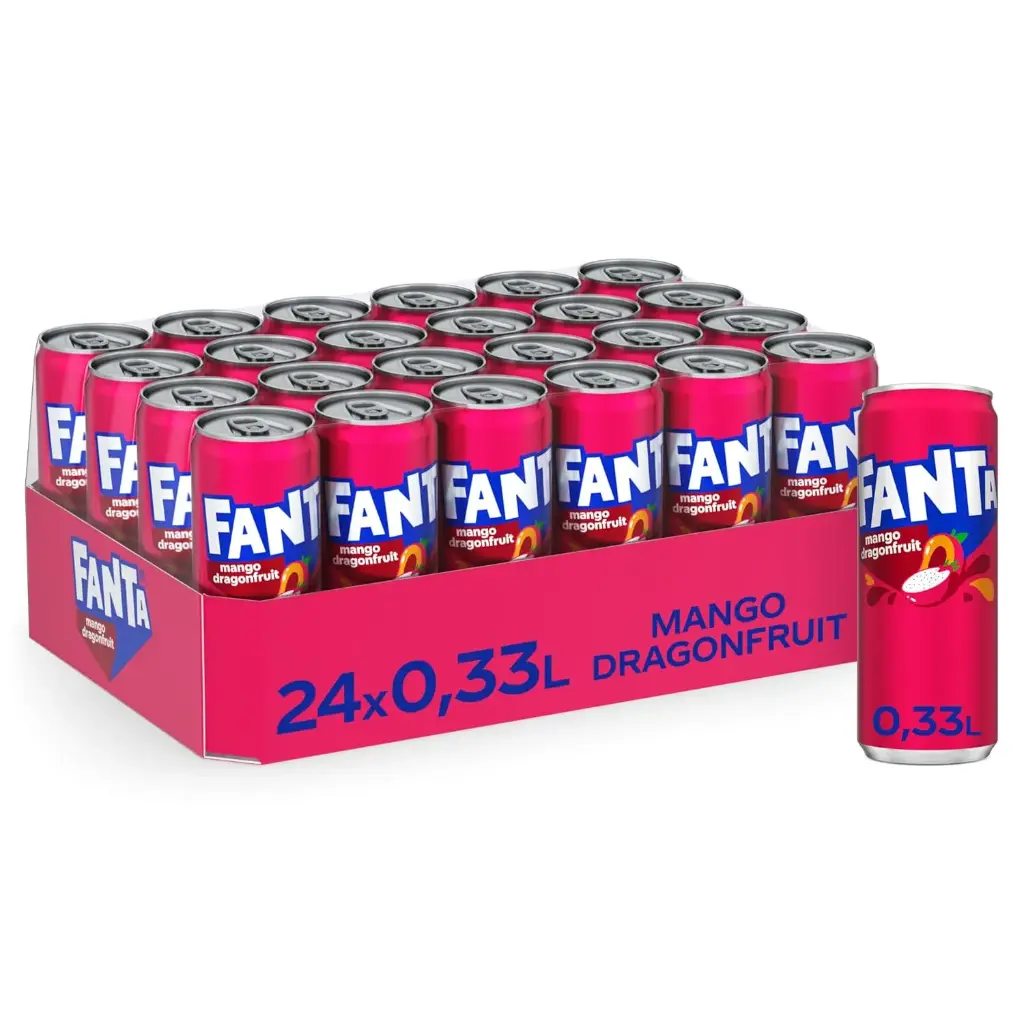 [01-0086] Fanta Mango  DOSE ( 24 x 0,33 L )