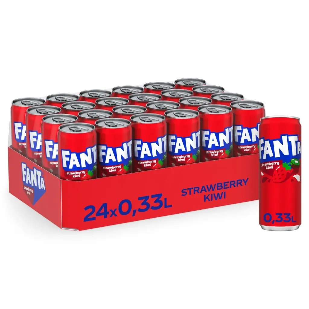 [01-0087] Fanta Strawb.Kiwi  DOSE ( 24 x 0,33 L )