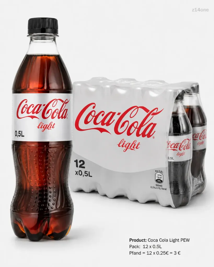[03-0051] Coca Cola Light   PEW ( 12 x 0,5 L )