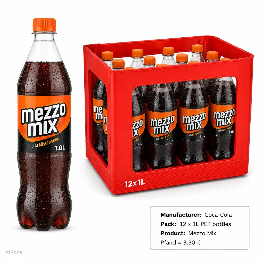 [03-0064] Mezzo Mix  PET ( 12 x 1 L )