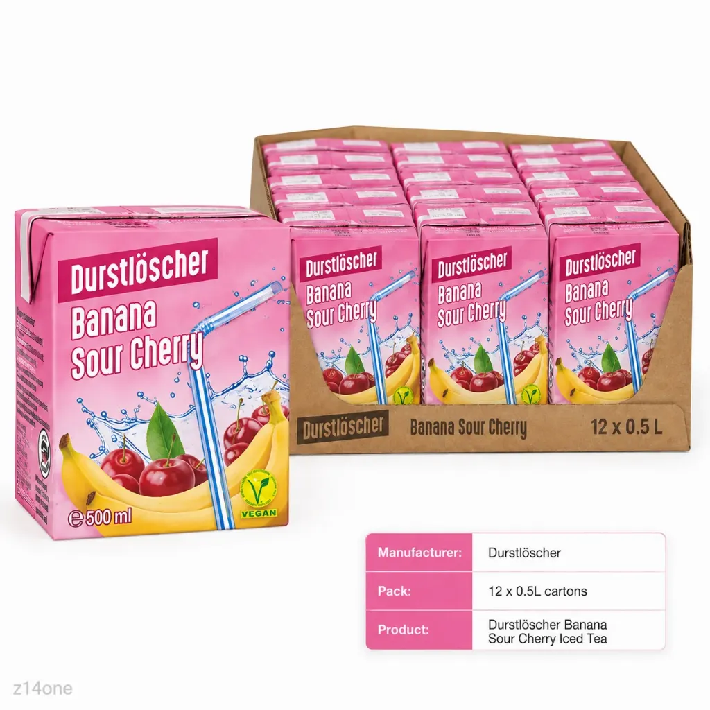 Durstloscher Banane Sauerkirsche ( 12 x 0.50L )